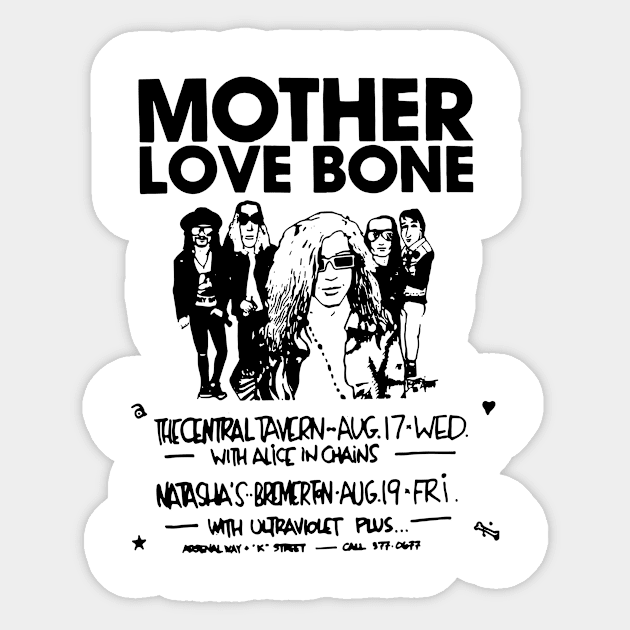 Mother-Love-Bone Sticker by forseth1359